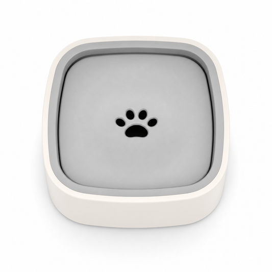 Dog Drinking Water Bowl with Floating Design - Non-Wetting, Non-Skid, Large Capacity